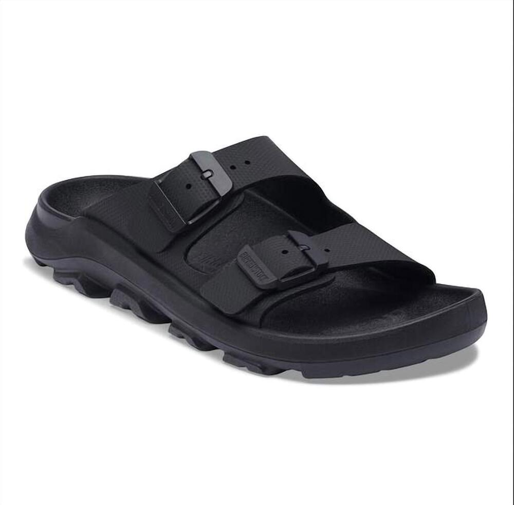 NEW BIRKENSTOCK men's mogami terra stealth 2-strap sandal in apex black